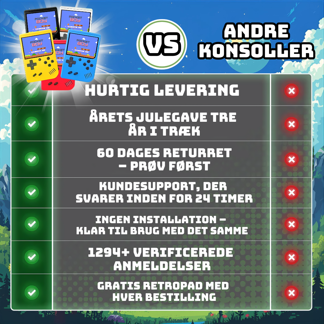 Comparision pocketboy